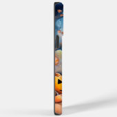 Dachshund Halloween met pompoenen eng Case-Mate iPhone Case (Achterkant / Rechts)