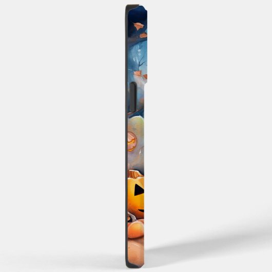 Dachshund Halloween met pompoenen eng Case-Mate iPhone Case (Achterkant / Rechts)