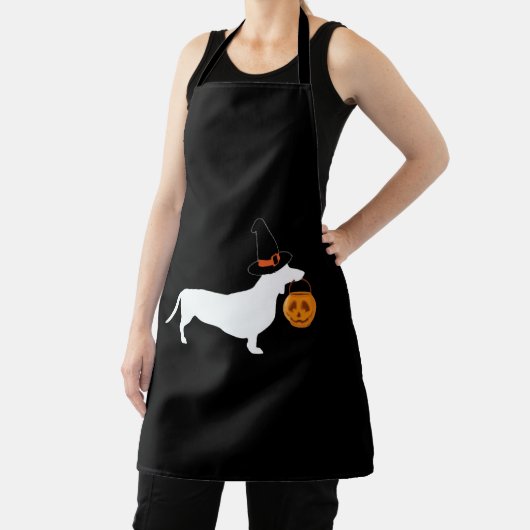 (Dachshund Halloween) Schort (Insitu)