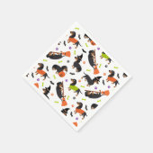 Dachshund Halloween Servet (Hoek)