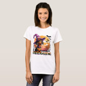Dachshund Halloween T-shirt (Voorkant volledig)