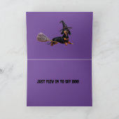 Dachshund Halloweenie Kaart (Binnen)