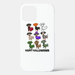 Dachshund Happy Hhalweiner Funny Dog Halloween Case-Mate iPhone Case