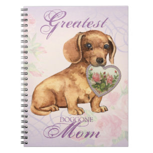 Dachshund Heart Mama Notitieboek