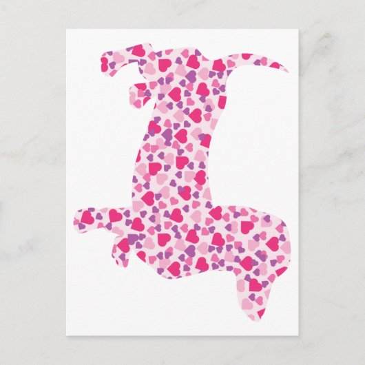 Dachshund Hearts Briefkaart (Voorkant)