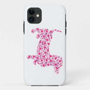 Dachshund Hearts Case-Mate iPhone Case