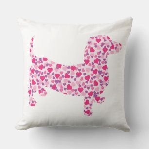 Dachshund Hearts Kussen