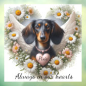 Dachshund-herinnering Raamsticker (Vel 3)