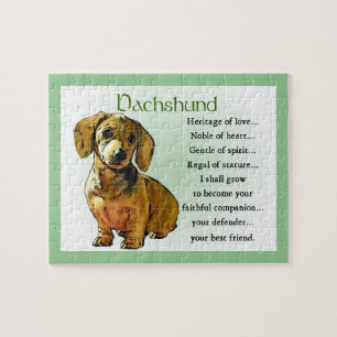Dachshund Heritage of Love Legpuzzel