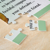 Dachshund Heritage of Love Legpuzzel (Zijkant)