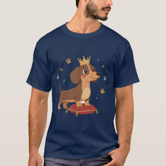 Dachshund Hertog Cute Sausage Hond Liefhebber Koni T-shirt