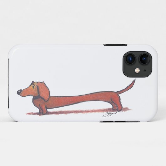 Dachshund-Hoesje Case-Mate iPhone Case (Achterkant (horizontaal))