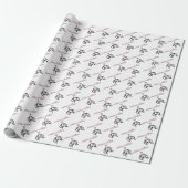 Dachshund hond cadeaupapier (Uitgerold)