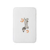 Dachshund Hond Halloween Candy Corn Volle Maan Badmat (Voorkant Verticaal)