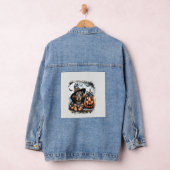 Dachshund hond Halloween Denim Jacket (Hangar)