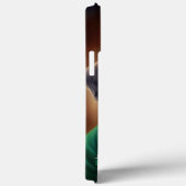 Dachshund hond in St. Patrick's Day jurk Case-Mate iPhone Case (Achterkant / Rechts)