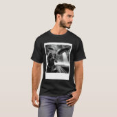 Dachshund Hond Moeder Vader Grappig Grafisch Selfi T-shirt (Voorkant volledig)