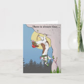 Dachshund hond rock klimmen kaart (Voorkant)