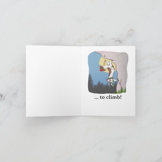 Dachshund hond rock klimmen kaart (Binnen)