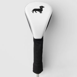 Dachshund Hond Silhouet Golfheadcover