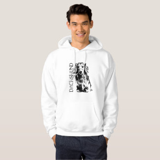 Dachshund-hond van Longhaire Hoodie