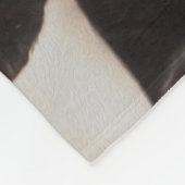 Dachshund Hond Water Kleur Olieverf Kunst Fleece Deken (Hoek)