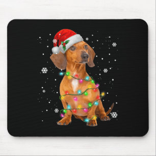 Dachshund Honden Boom Kerstmis Kerstcadeaus Voor H Muismat