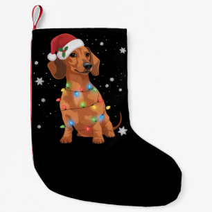 Dachshund Honden Boom Kerstmis Xmas Huisdier Hond  Kleine Kerstsok