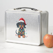 Dachshund Honden Boom Kerstmuts Kerstcadeaus F (In situ)