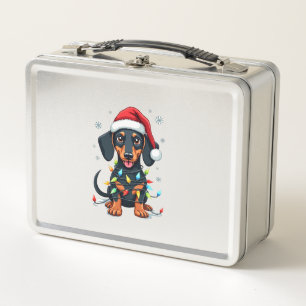 Dachshund Honden Boom Kerstmuts Kerstcadeaus F