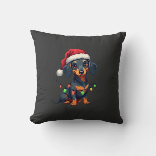 Dachshund Honden Boom Kersttrui Kerstcadeaus F Kussen