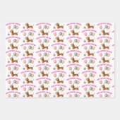 Dachshund hondenliefhebber verjaardagsfeest inpakpapier vel (Voorkant 3)