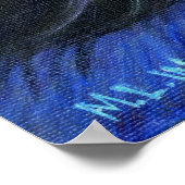 Dachshund Hondenras Art - Hallie Poster (Hoek)