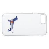 Dachshund Hondenras Colorado Flag Silhouette Case-Mate iPhone Case (Achterkant (Horizontaal))