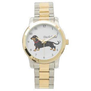 Dachshund-Hondenras Horloge