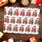 Dachshund Hondenras Kerstmis Fleece Deken
