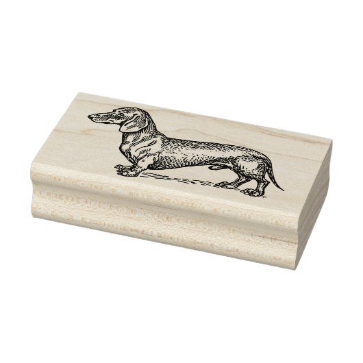 Dachshund-Hondenras Rubberstempel (Stempel)