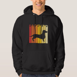 Dachshund Hondenras Silhouette Hoodie