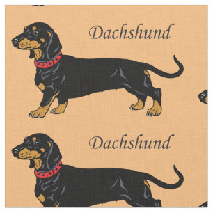 Dachshund-Hondenras Stof