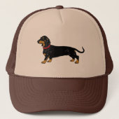 Dachshund-Hondenras Trucker Pet (Voorkant)