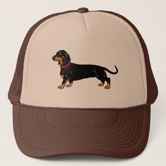 Dachshund-Hondenras Trucker Pet (Voorkant)
