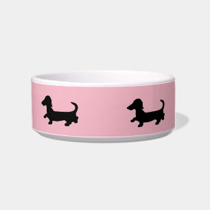 Dachshund hondenvoerbak Wiener Dog Doxie bord Voerbakje