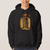 Dachshund   hoodie (Voorkant)
