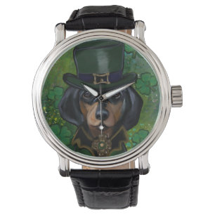 Dachshund horloge