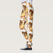 Dachshund Hot Dog Leggings (Links)
