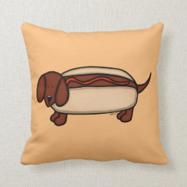 Dachshund Hot Dog Sierkussen