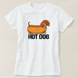 Dachshund Hot Dog T-Shirt