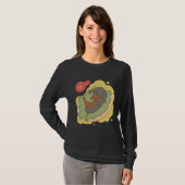 Dachshund Hotdog T-shirt (Voorkant volledig)