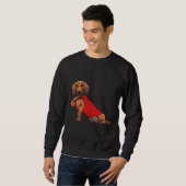 Dachshund I Love mama Trui (Voorkant volledig)