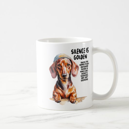 Dachshund Ideas For Women &amp; Novelty Miniature  Koffiemok (Rechts)
